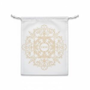 Dior Drawstring Pouch 9” x 11”